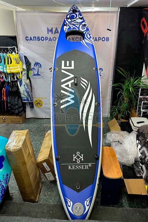 Сап доска Kesser Wave View 12'6 Blue