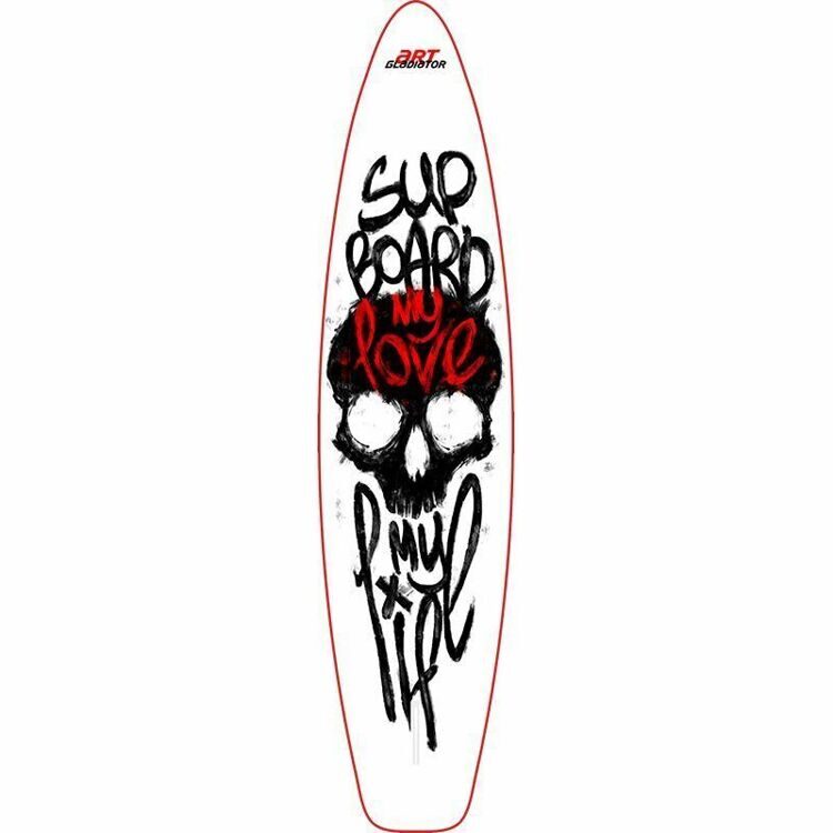 Sup board Gladiator ART SUP MY LOVE 12'6