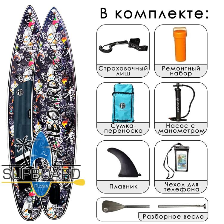 Сап-борд iBoard Pro 12'6 Black