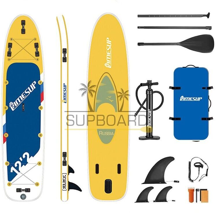 Сап борд надувной Lime Sup Travel 12'2 Yellow