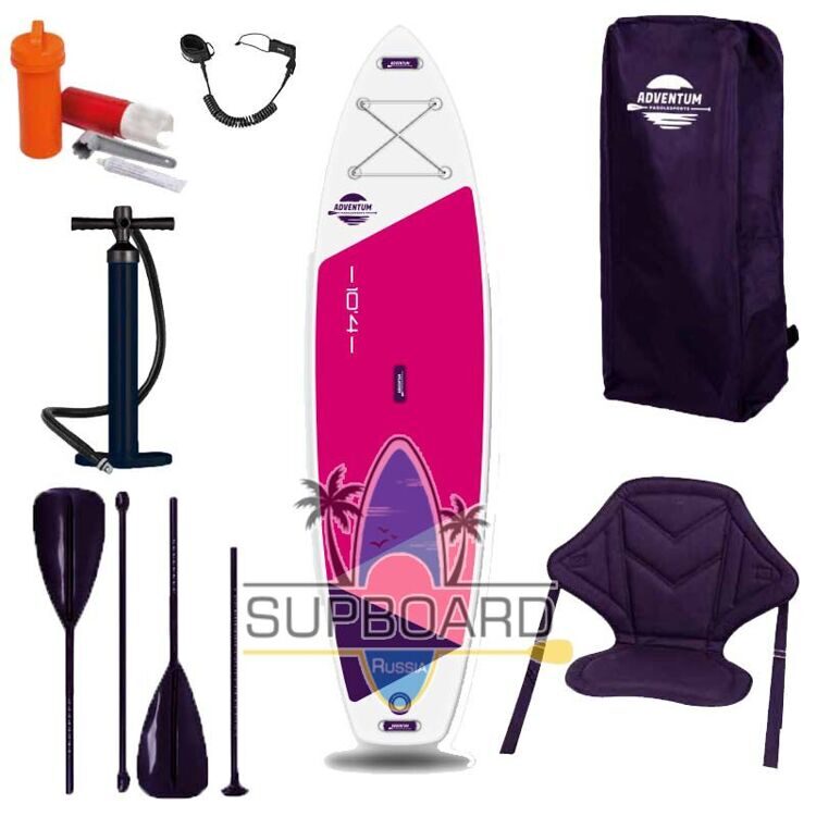 Прогулочный sup board Adventum 10'4 Pink