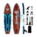 Надувной SUP-борд WAVE Dark Wooden 11'0