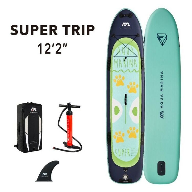 Надувной SUP-борд Aqua Marina Super Trip 12' 2" 2022