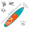 Универсальная sup-доска ZAP Breeze 12’0