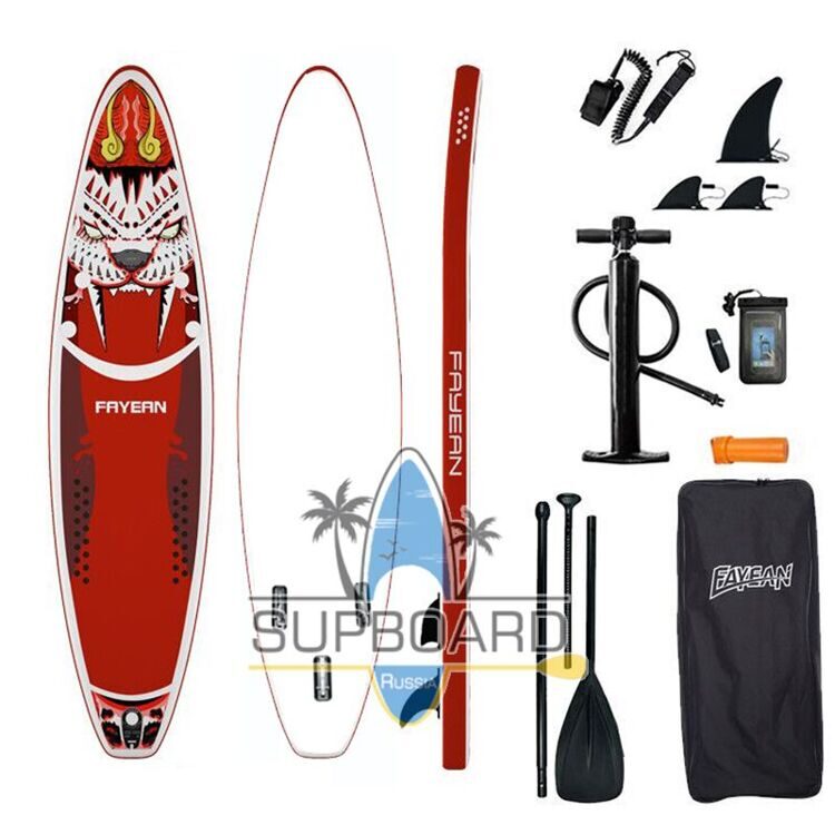 Надувная SUP доска Fayean Red Viking 11'6