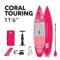 Сапборд Aqua Marina Coral Touring 11'6 Raspberry 2024