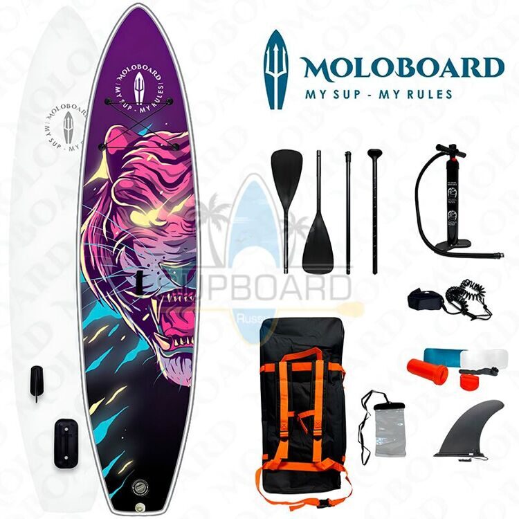 Сап для серфинга MoloBoard Purple Tiger 11'0"