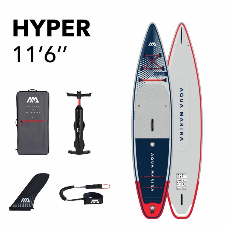 Надувной сап-борд Aqua Marina Hyper 11'6 Navy