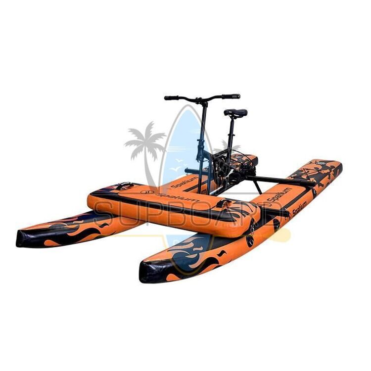 Водный велосипед Spatium Water Bike-O 10'6 Orange с подушкой