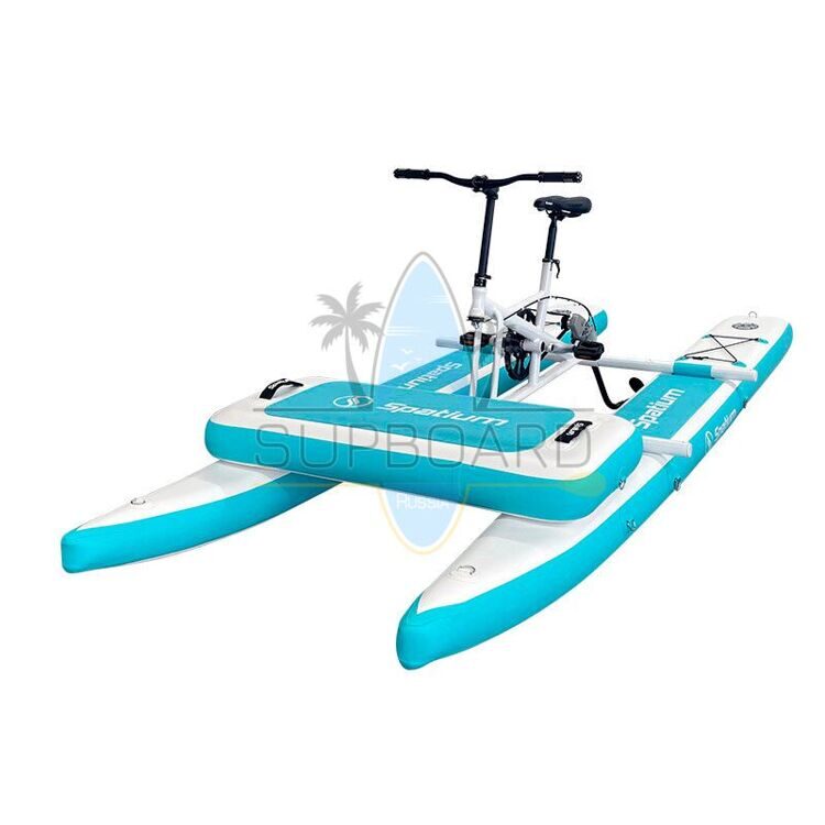 Водный велосипед Spatium Water Bike-X 10'4 Blue с подушкой