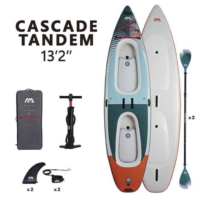 Aqua Marina Cascade 13'2 Tandem каяк и сапборд (2 в 1)